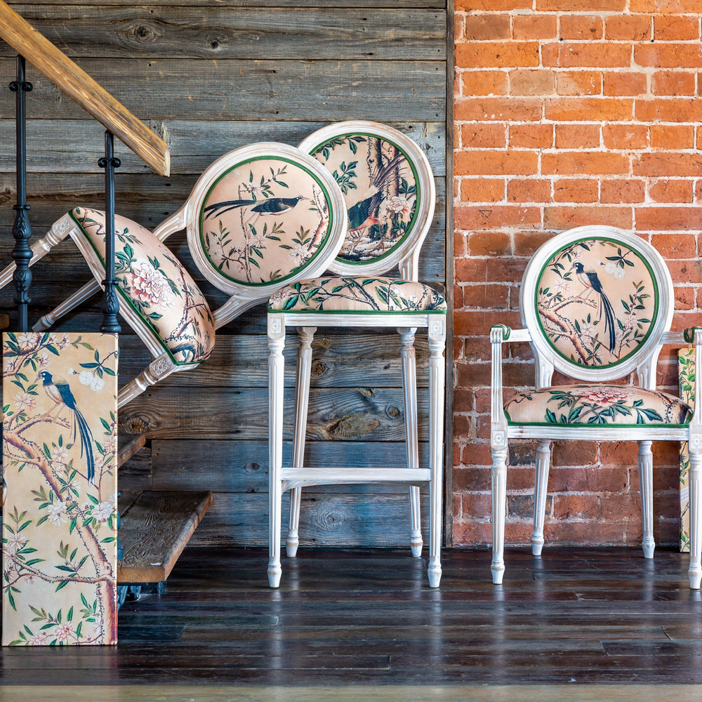 75080002 Картина «Шинуазри», версия 2 (холст, галерейная натяжка) Object Desire  - Вид №4