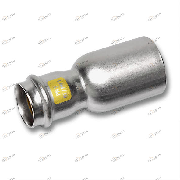 6172434235 SANHA 17243 пр.-фит. газ, нерж.сталь, ниппель ВПр-НПр 42ax35 мм 