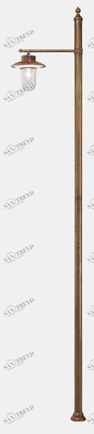 Il Fanale Садовый фонарь из металла Calmaggiore 304.h1.ort