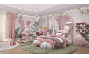 CIST508 Детская односпальная кровать Мистер Банни