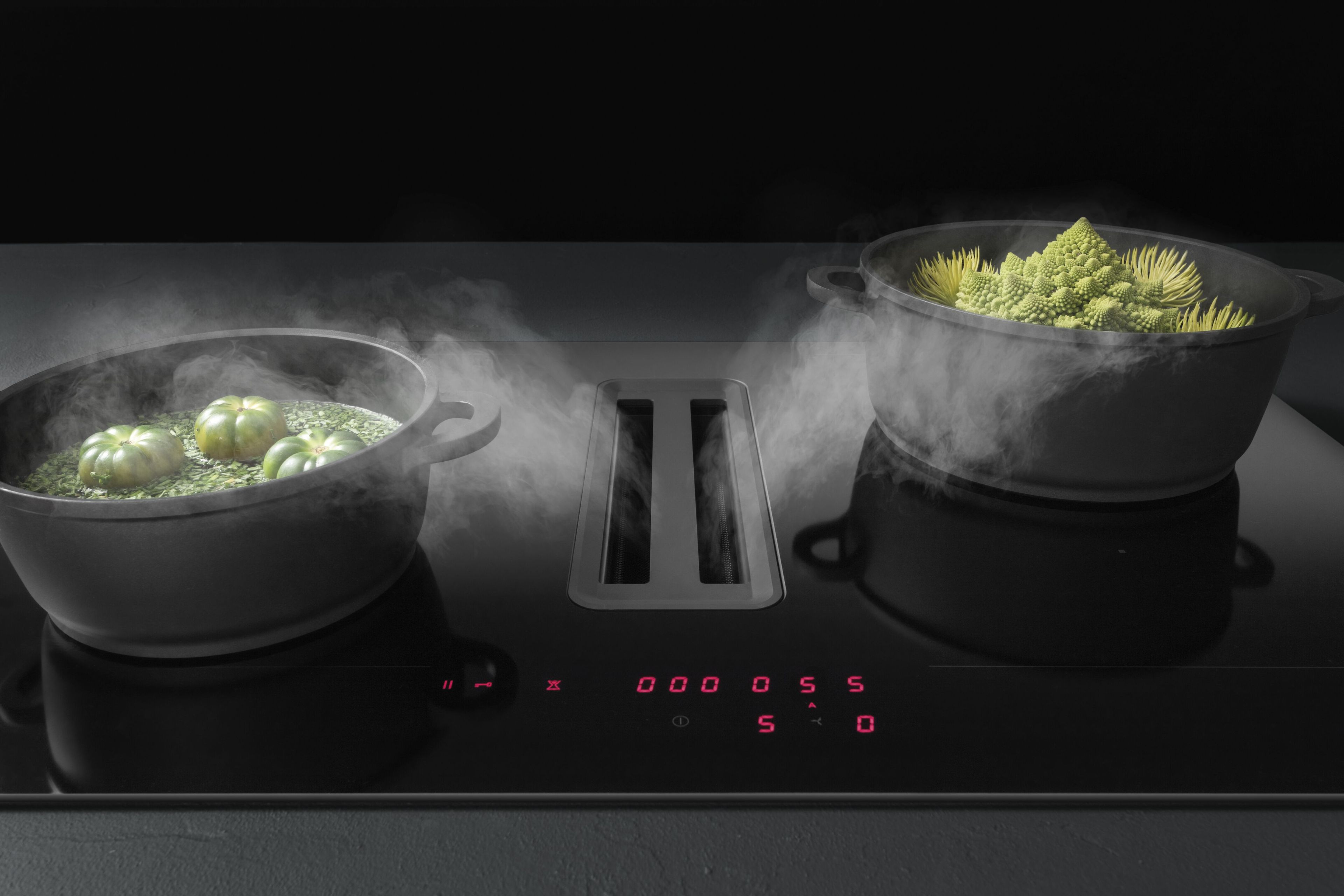 Индукционная плита со встроенной вытяжкой Barazza Zero Advance ARCH-00087122 - Вид №4