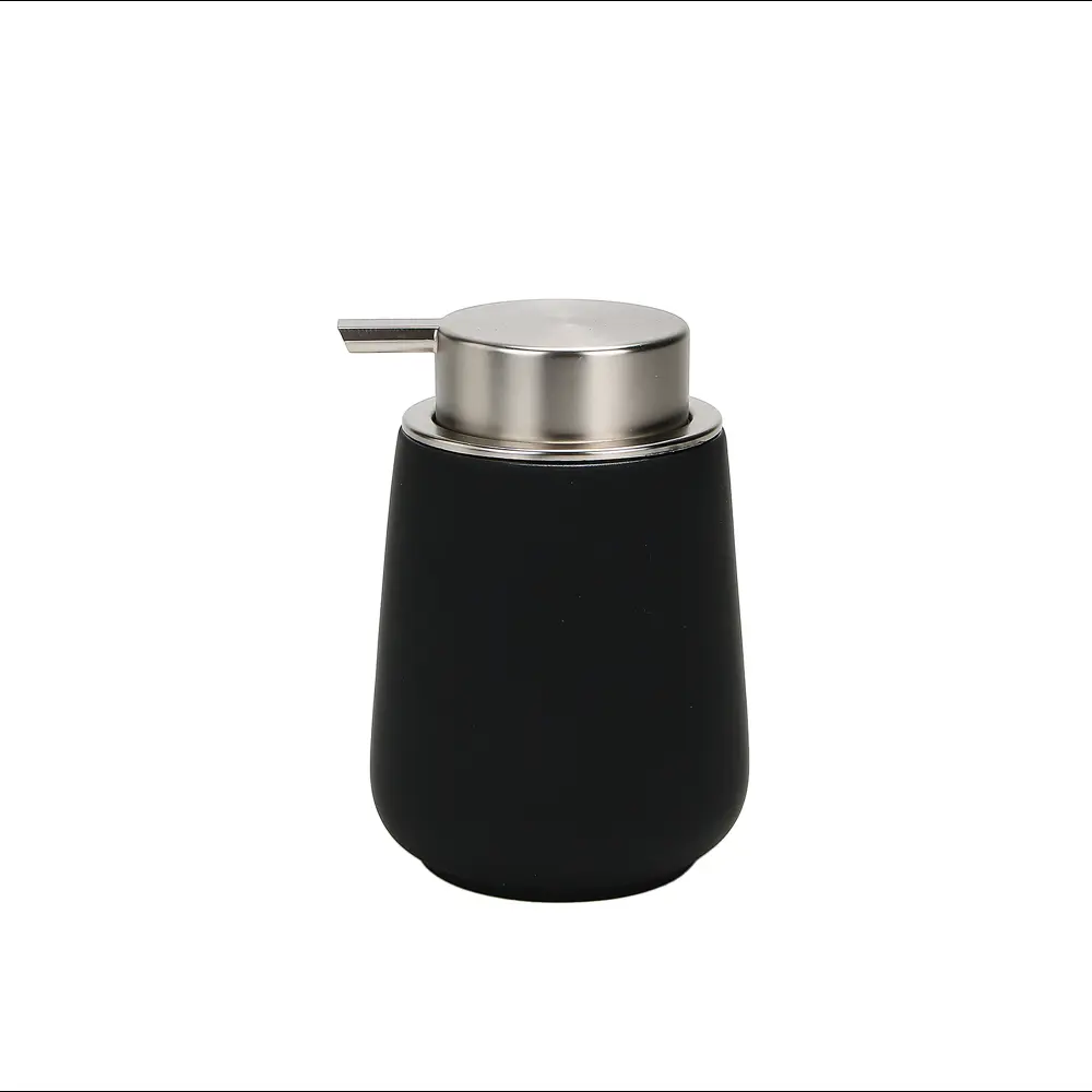 89380338 Дозатор для жидкого мыла Iddis Rich Black LMRBC00i46 керамика цвет черный STLM-1569013