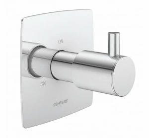 GENEBRE 64114 30 45 66 Встроенный керамический дивертер на 3 направления с квадратной пластиной