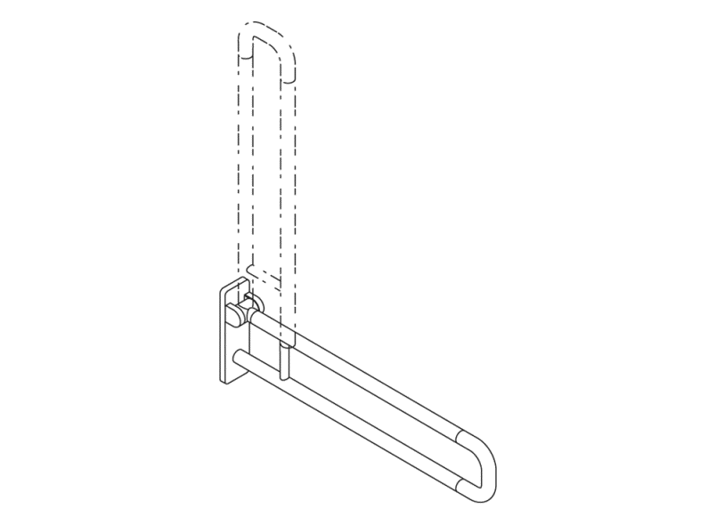 801.50.226 опорная ручка HEWI Stützen  - Вид №17