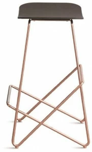 Desalto Стул из стали с подставкой для ног