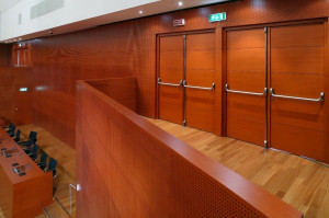 Деревянная акустическая панель