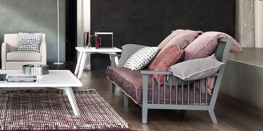 Gervasoni 3-х местный тканевый диван Gray sun-id-1396661 - Вид №7