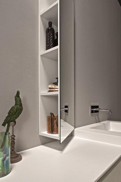 Birex Подвесная тумба под умывальник из лакированного меламина 45 sun-id-1362919 - Вид №2