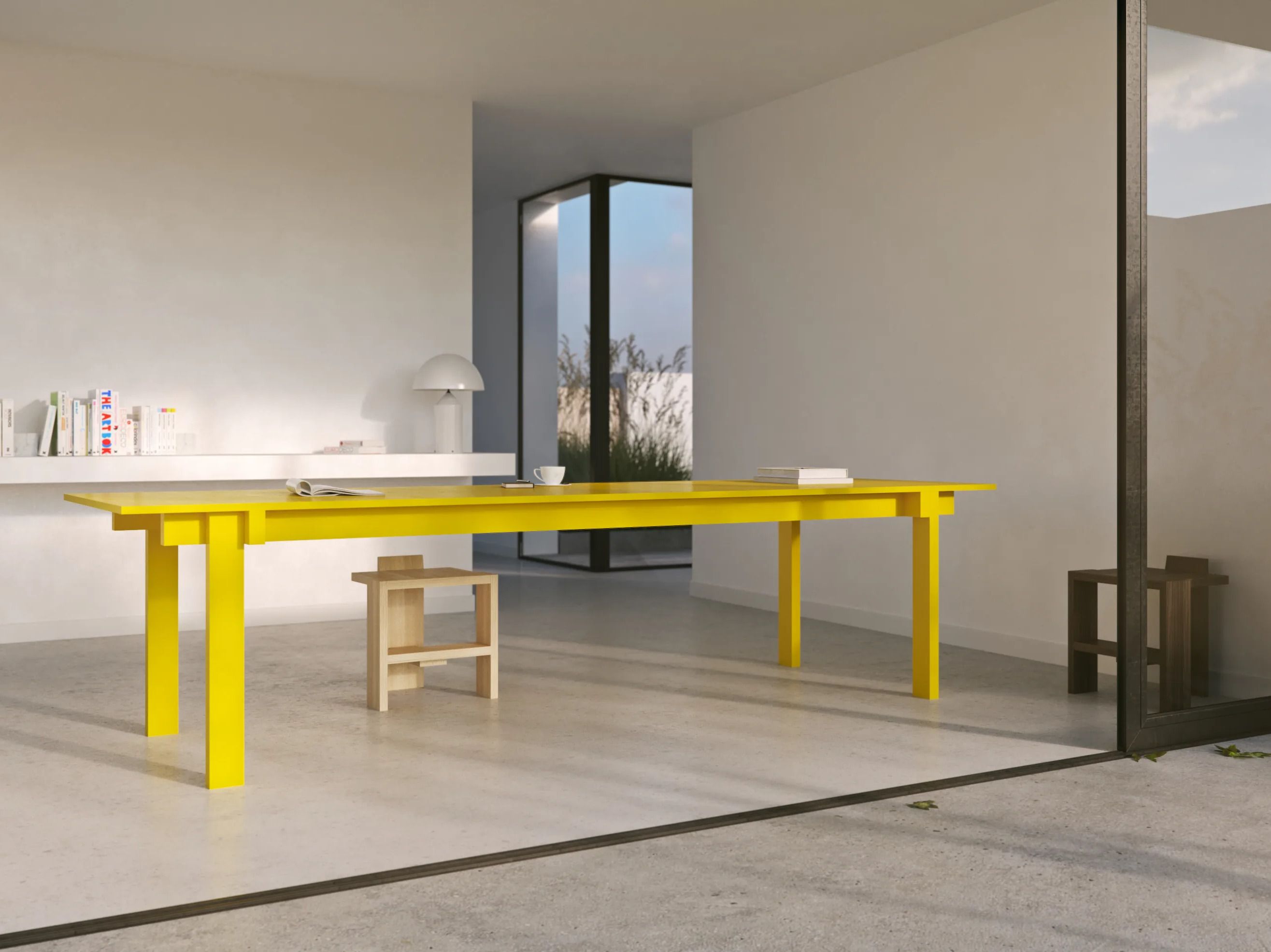 Деревянный прямоугольный стол Moca ARCH-00028168