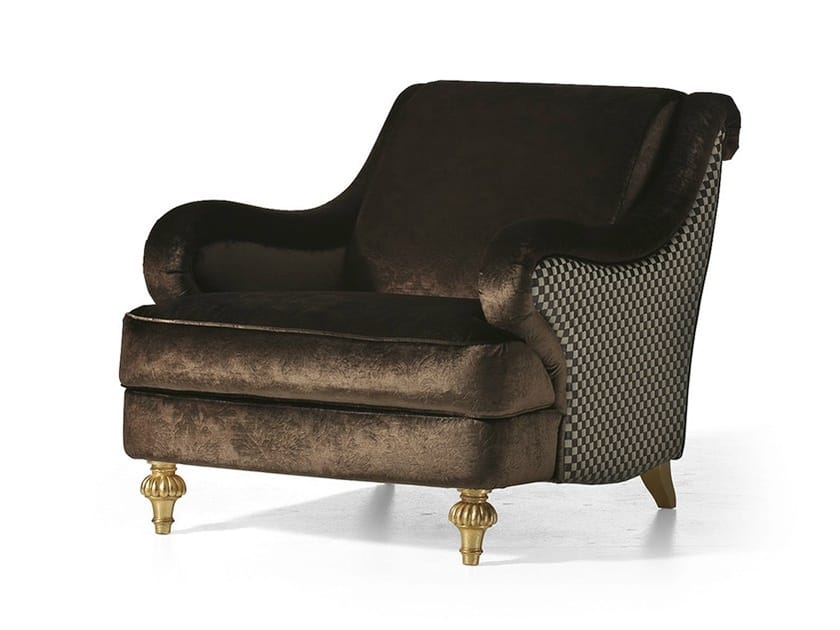 Тканевое кресло с подлокотниками OAK Галерея ARCH-00043538