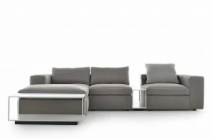 MDF Italia 3-х местный модульный тканевый диван с шезлонгом