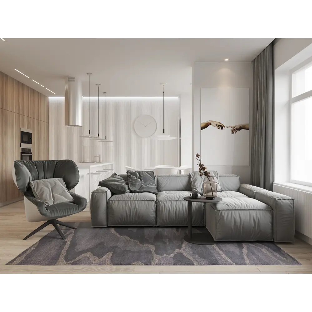 Молдинг настенный полистирол ударопрочный Decor-Dizayn DD902 белый 10x130x2000 мм 85377363 STLM-2072162  - Вид №6