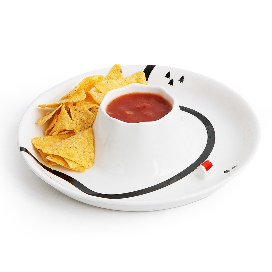 SK BOWLVOLCANO1 Миска для снеков volcano Suck UK  - Вид №12