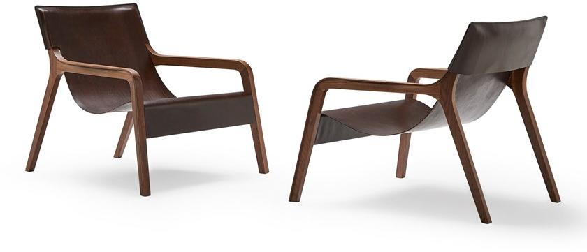 José Martínez Medina Кожаное кресло с подлокотниками Blacktone sun-id-1422864 - Вид №8