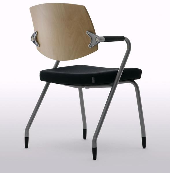 Ares Line Стул для конференций из дерева с подлокотниками Eura family sun-id-1414931 - Вид №1