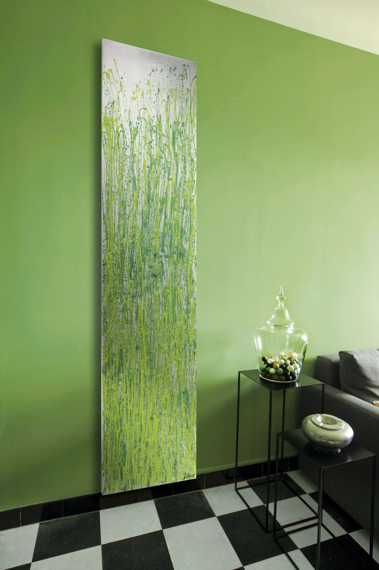 Водяной радиатор 210 x 60 cm Spring Cinier 1112 Вт sun-id-1218100 - Вид №1