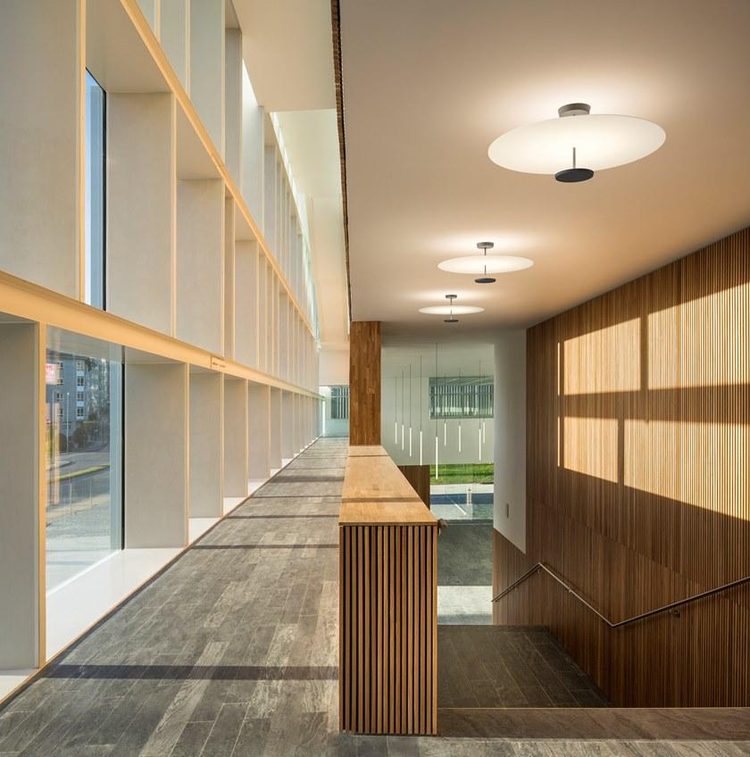 Vibia Металлический светодиодный потолочный светильник Flat 5915 - Вид №1