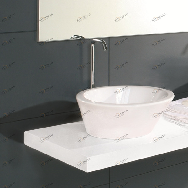 TDTO Накладная раковина на столешницу  овальная Olympia Ceramica 