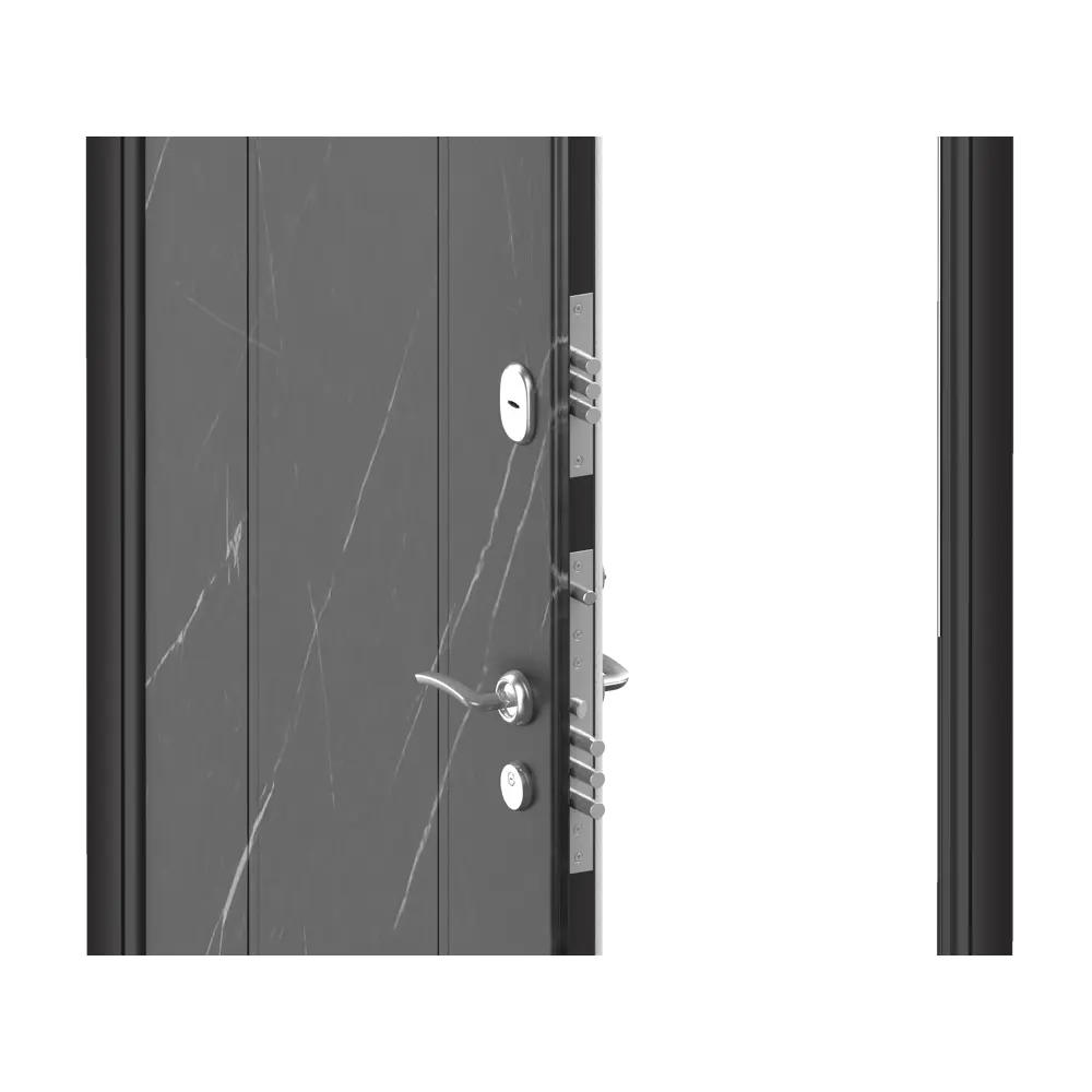 Дверь входная металлическая Премиум New 98x205 см левая силк милк DOORHAN STLM-2028516 - Вид №2