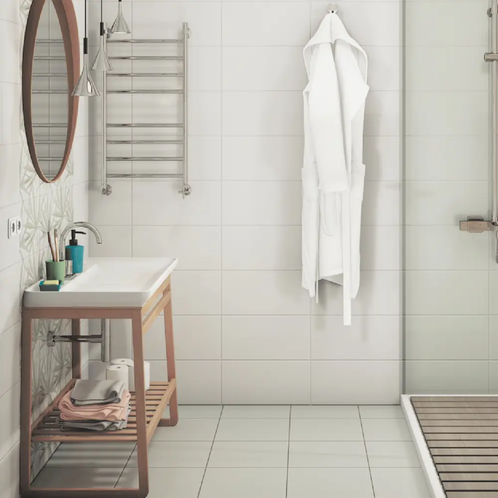 Плитка настенная LB Ceramics Моана 19.8x39.8 см 1.58 м² цвет белый 82973838 STLM-2108058