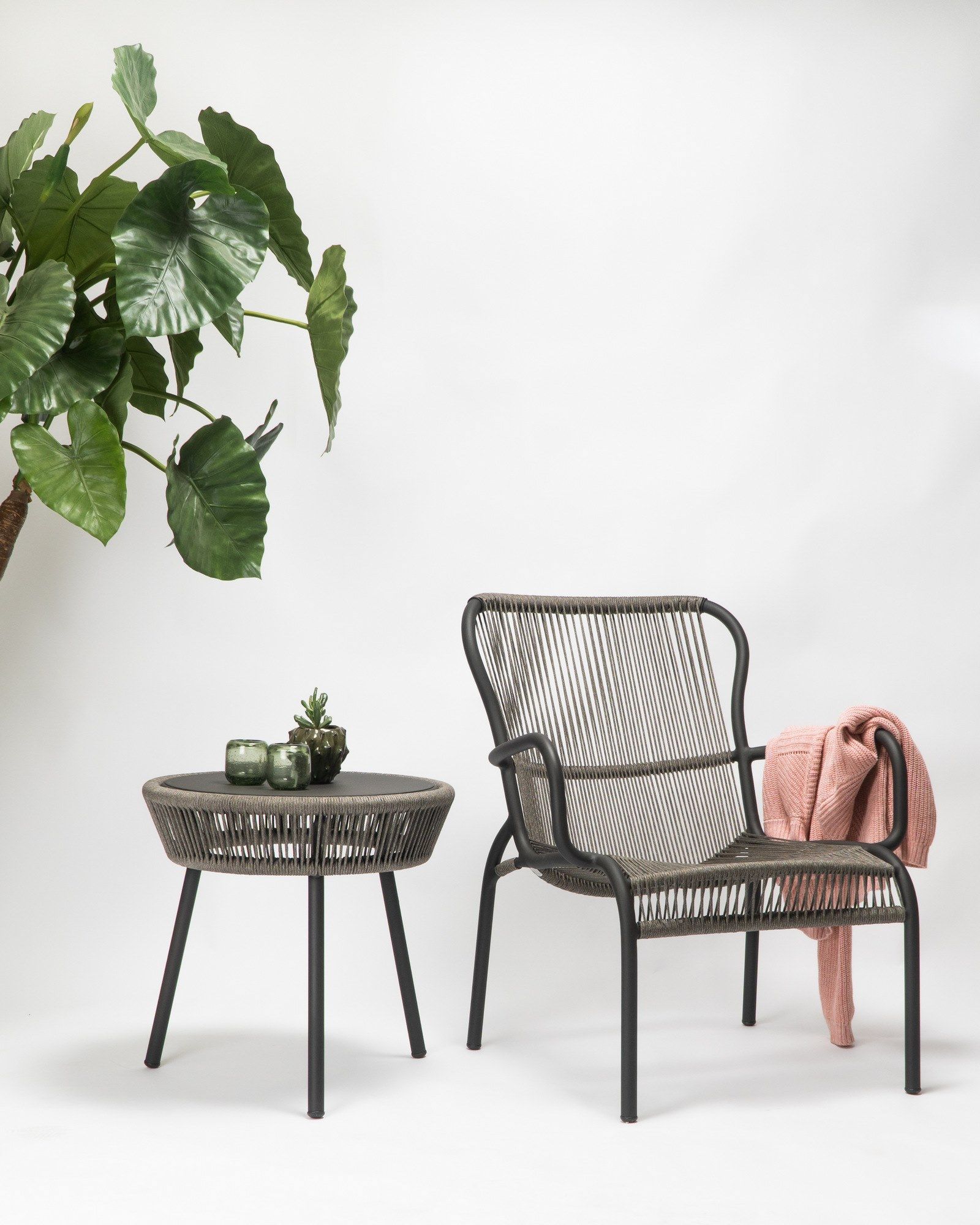 Высокий круглый стол из полиэтилена Vincent sheppard петля ARCH-00090339 - Вид №10