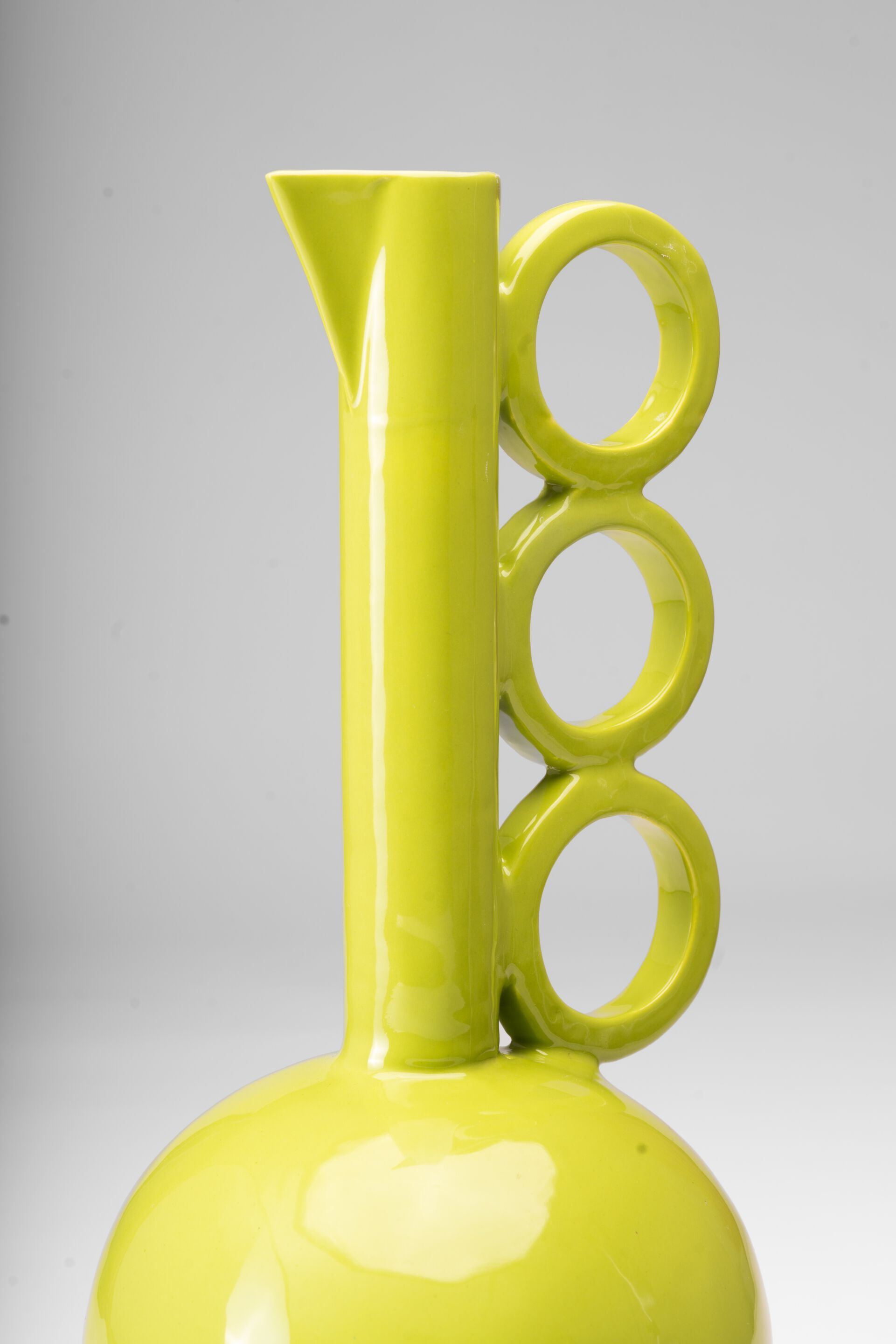 Керамическая ваза ручной работы Paolo Santangelo картезианская ARCH-00106270 - Вид №1