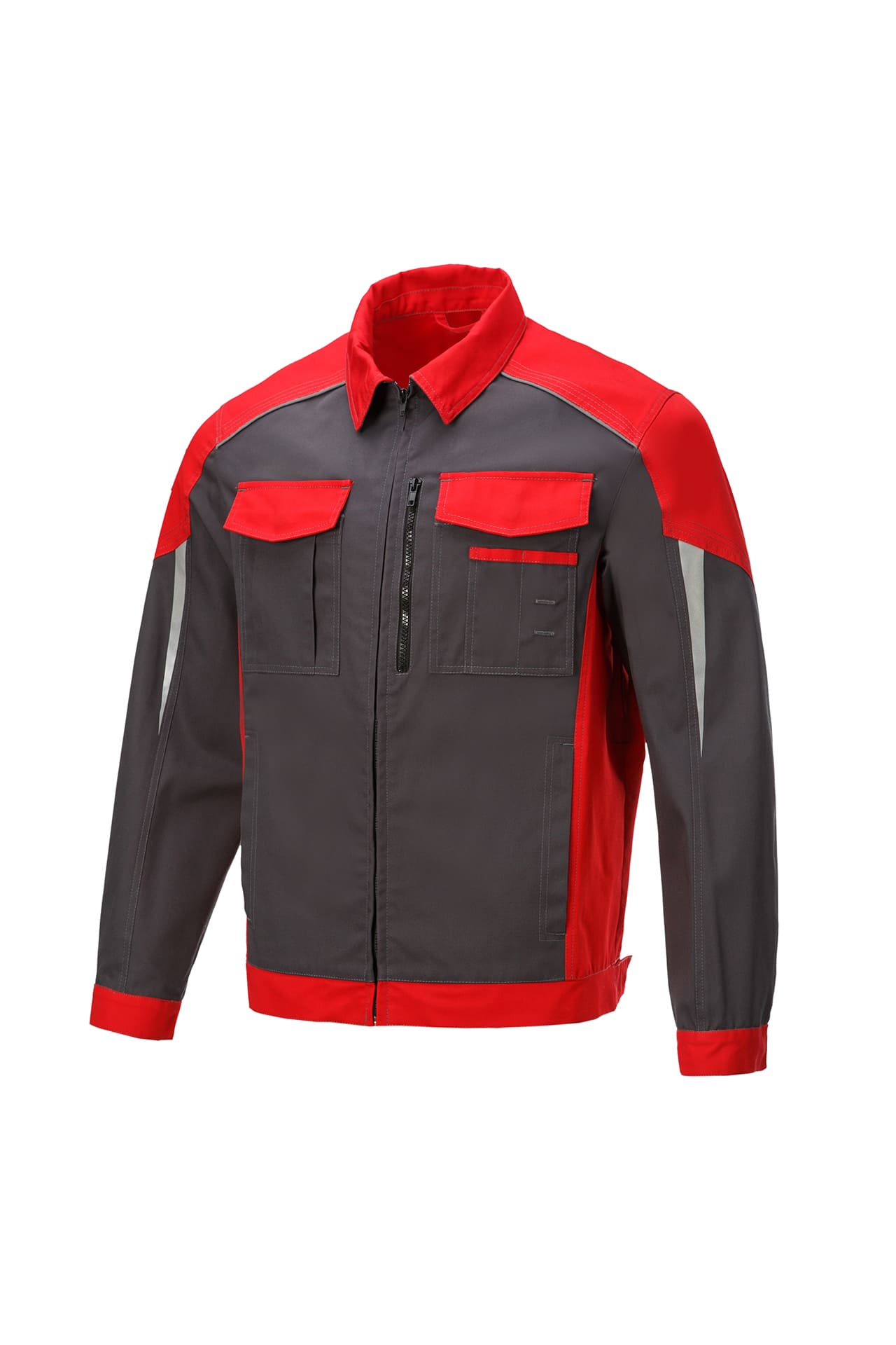 5044435 Костюм NEW графит красный STATUS  Летняя спецодежда  размер 56-58/182-188  - Вид №1