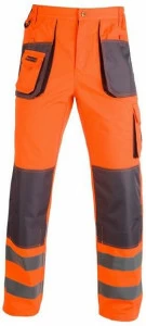 KAPRIOL Брюки из смесового хлопка с флюо Work wear - alta visibilità