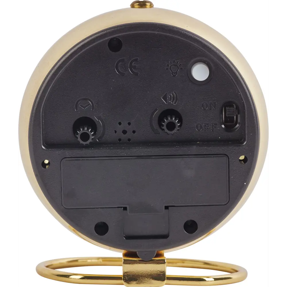 Часы настольные круглые металл цвет золотой бесшумные ø8 см Santreyd STLM-2186390 - Вид №3