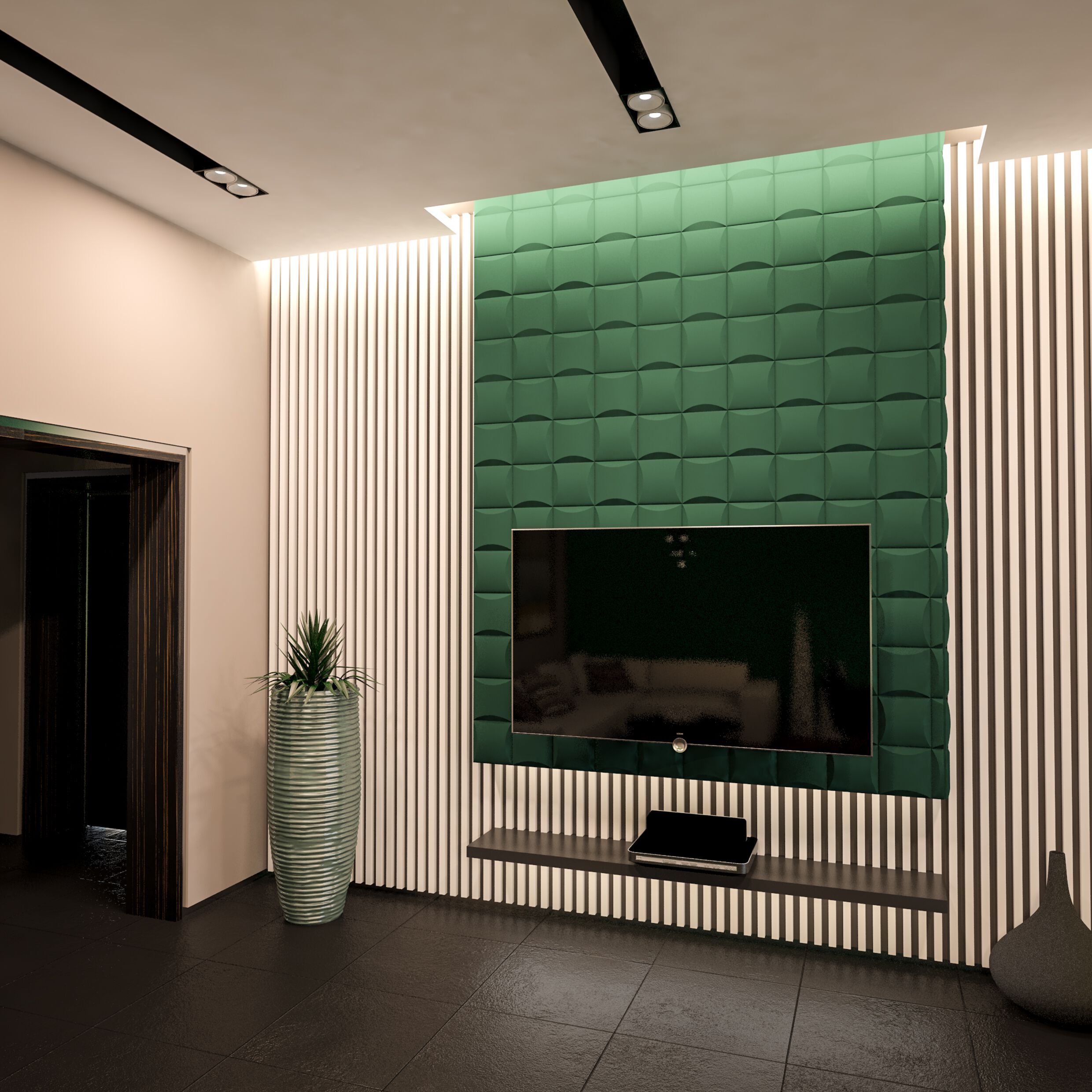 Трехмерное гипсовое покрытие WallDeco M-Modern ARCH-00105647