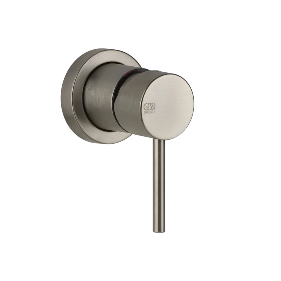 Отдельный контроль 19712 149 Gessi Via tortona МАТОВЫЙ НИКЕЛЬ FINOX 19712149