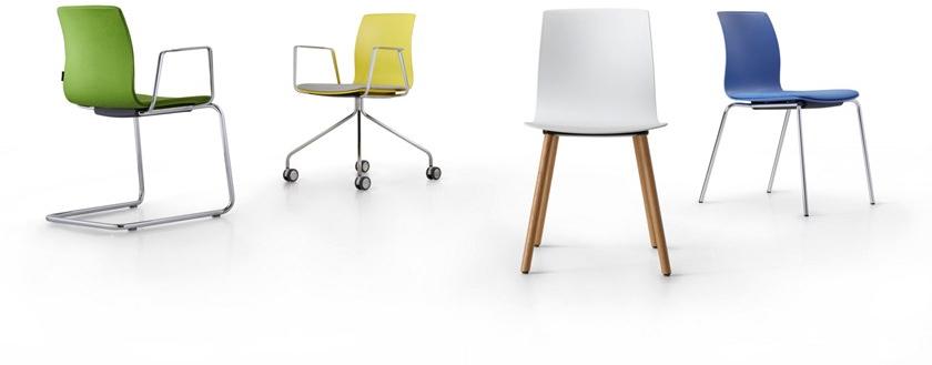 Dauphin Пластиковый стул Fiore Fi_7510 - Вид №2