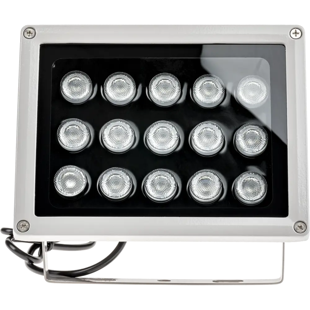 Прожектор светодиодный уличный Ritter инфракрасный 15 Вт IP66 с датчиком света хром STLM-2146245 - Вид №1