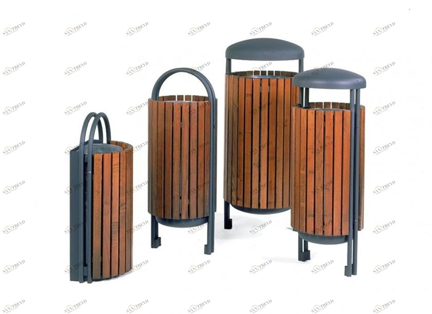 Euroform W Деревянная корзина для мусора Contour sun-id-1377283