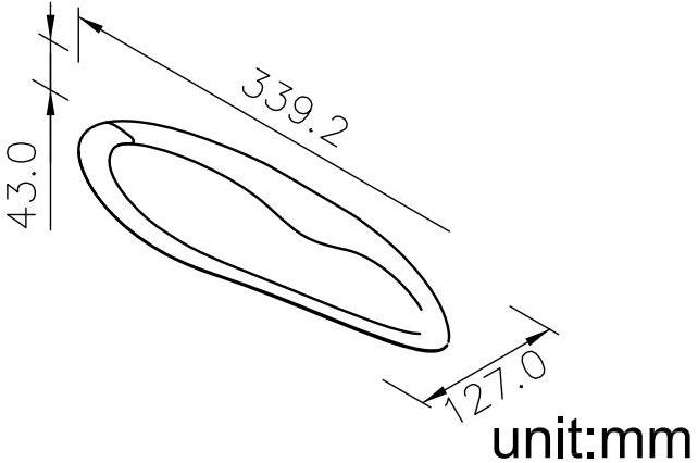 JUSTIME Держатель для полотенец из хромированной латуни Ether 6781-10-80cp - Вид №2