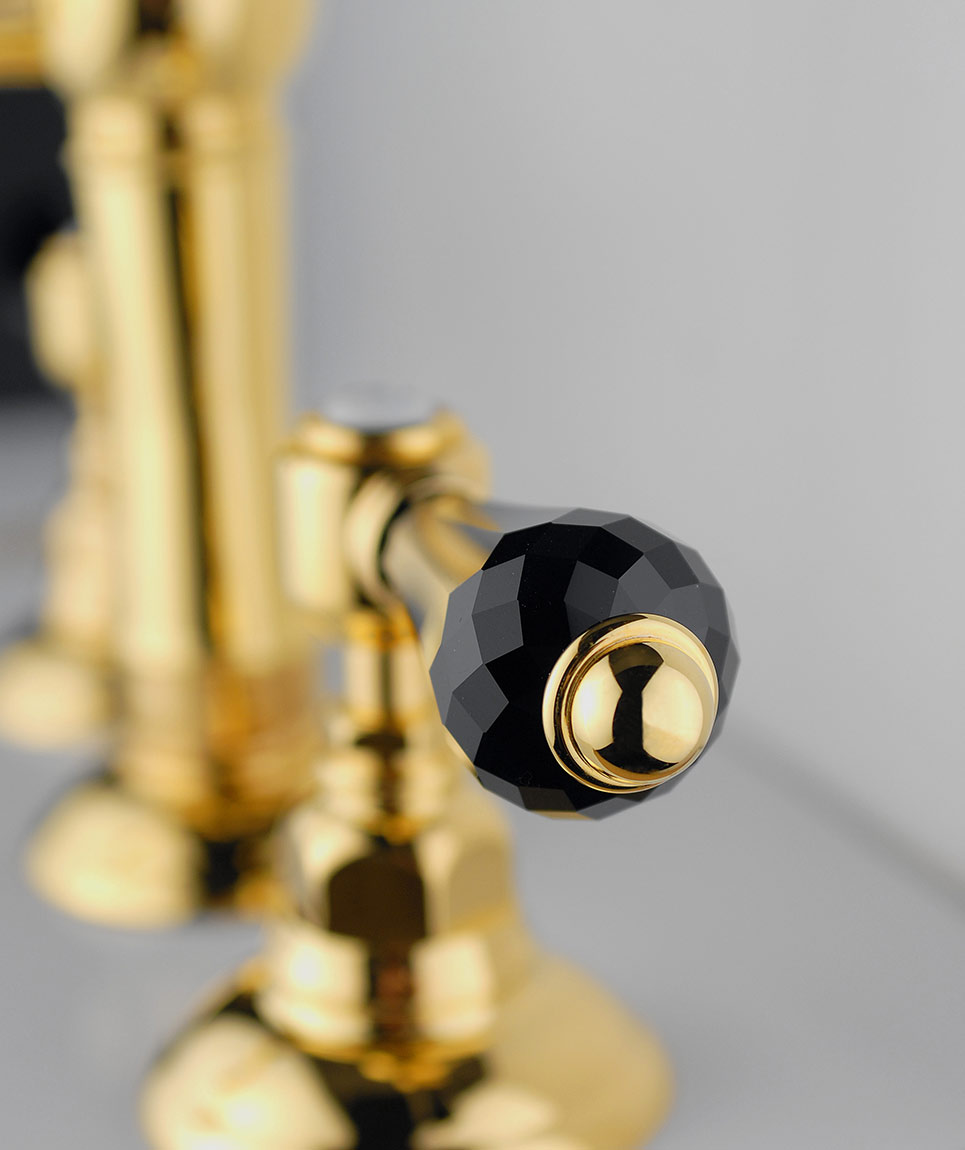 1403 ** 93 Комплект ванны с центральным изливом «парус» Nicolazzi Series Half Dome Crystal  - Вид №7