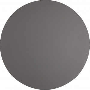 10640187 ADJ Круглый плейсмат 40см (серый/черный) Кожа искусственная