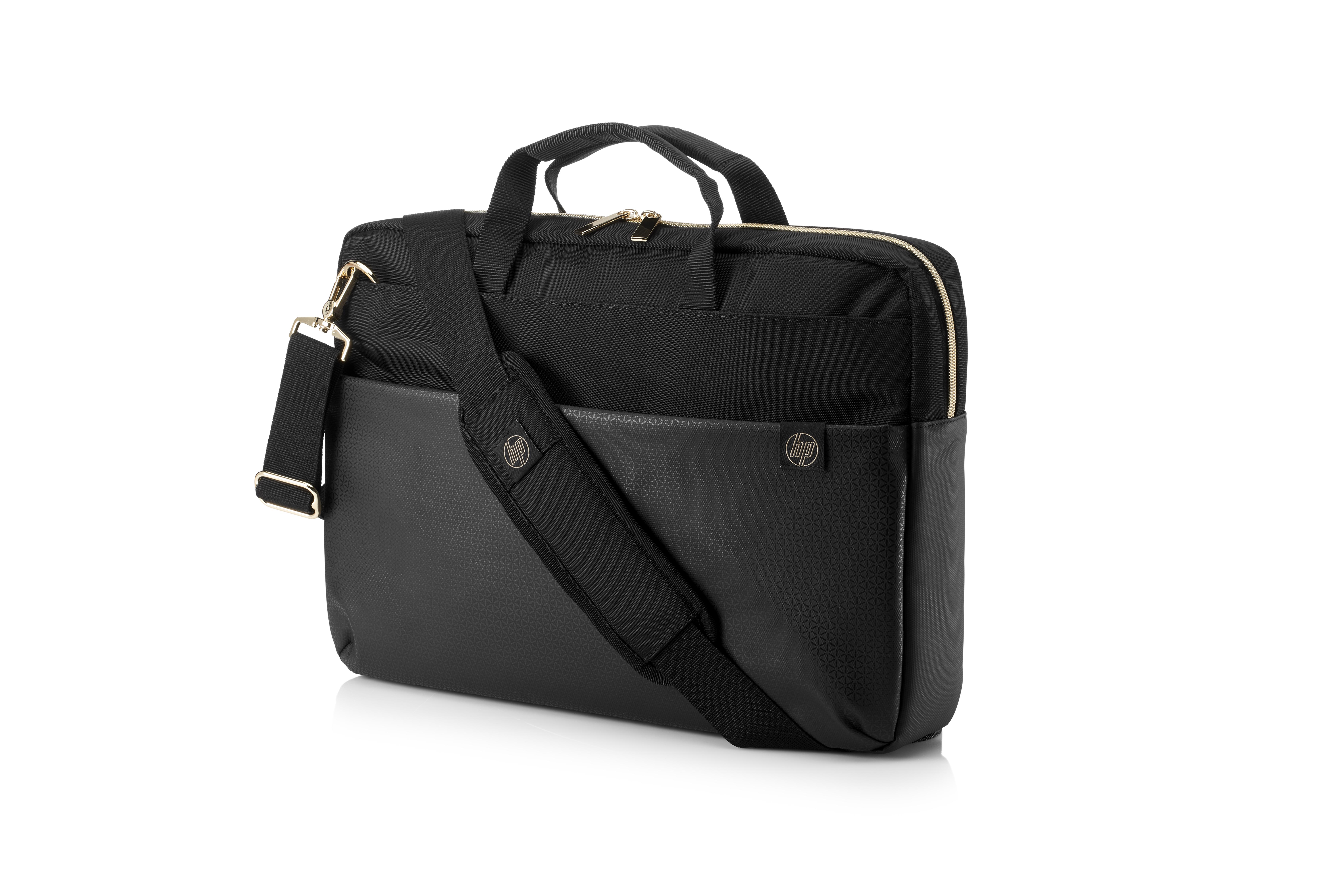 4QF94AA#ABB 15.6 duotone gold briefcase HP Santreyd  - Вид №1
