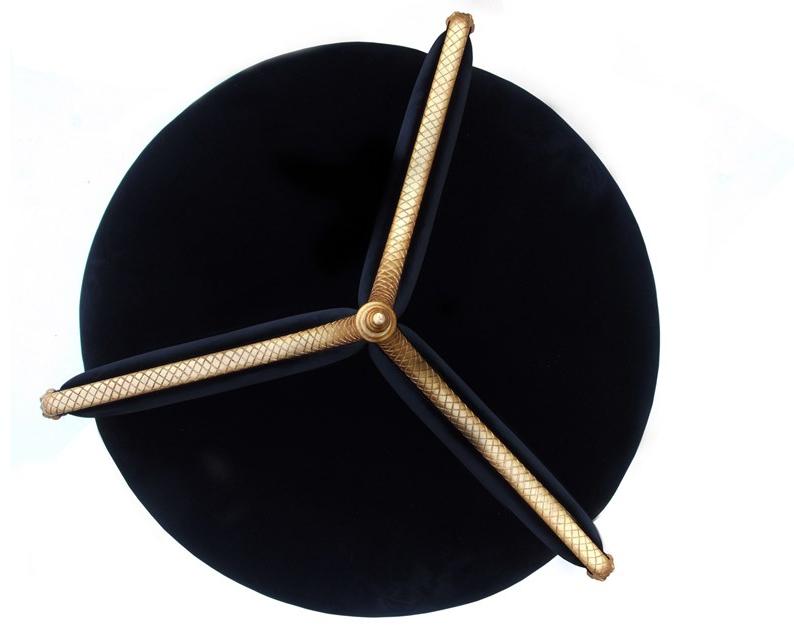 KOKET Круглая бархатная скамья sun-id-1364465 - Вид №2