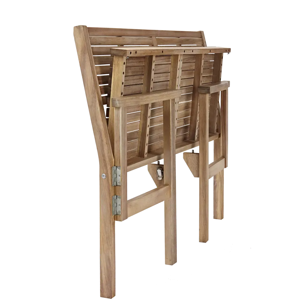Скамья садовая Naterial Solis 120х55х90 см дерево светло-коричневая 82232553 STLM-2177163  - Вид №3