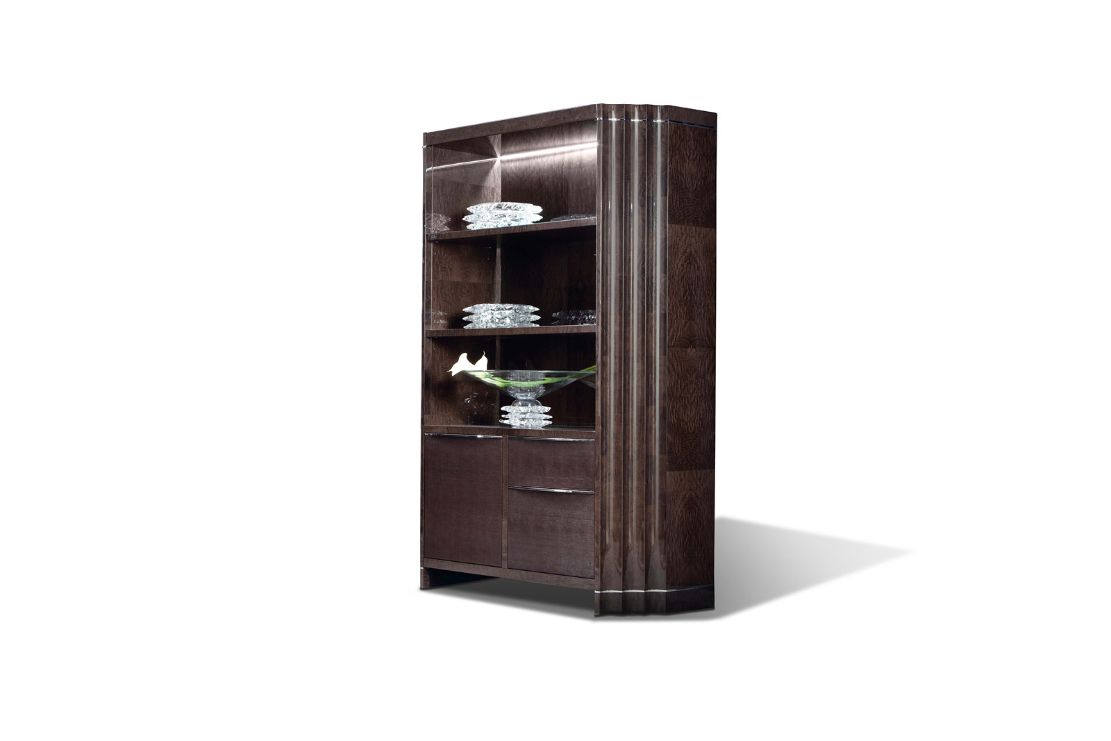 4088 Absolute книжный шкаф с открытыми полками сверху - giorgio collection 