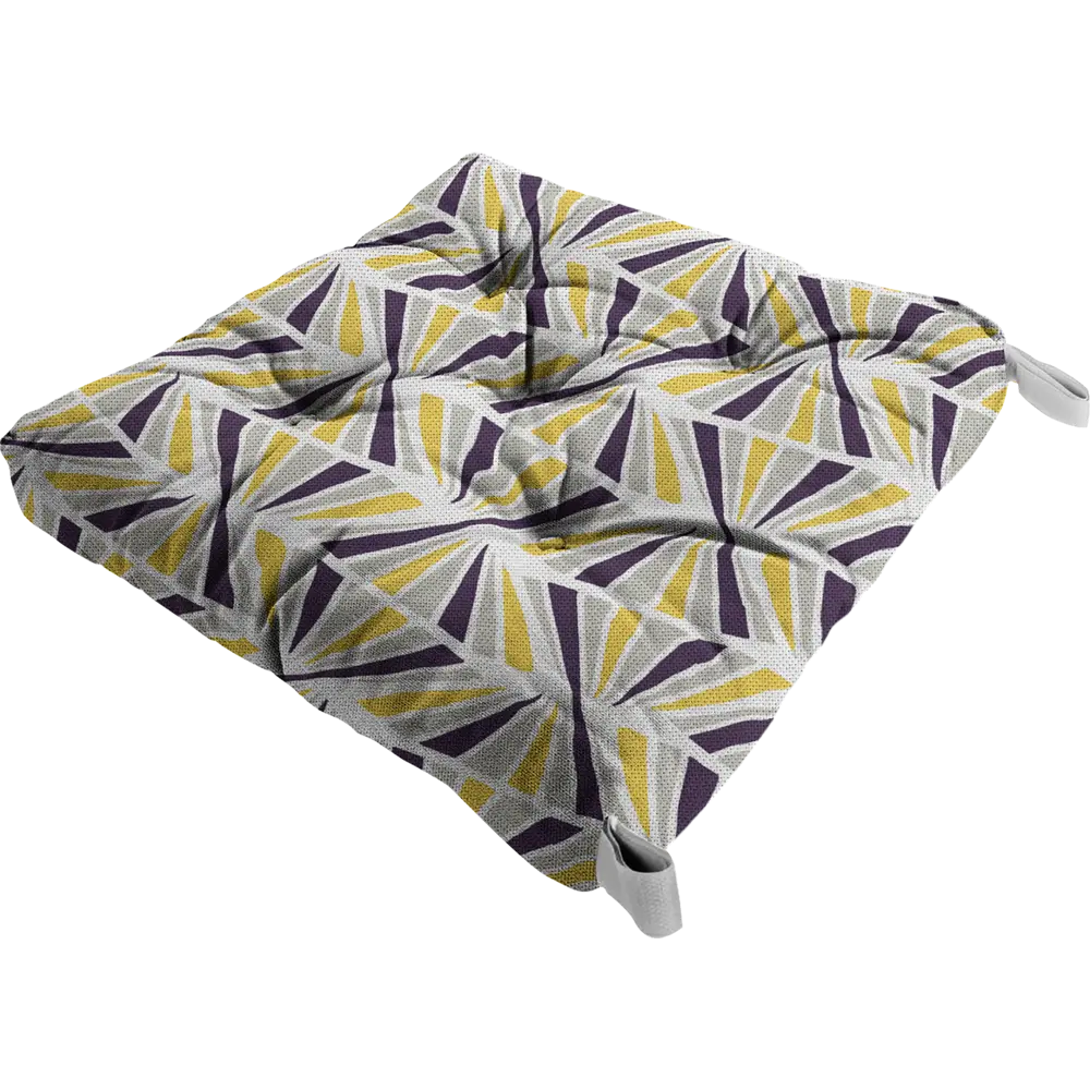 Сидушка «Калейдоскоп» 40x35 см цвет мультиколор 82709358 STLM-2007478 LINEN WAY  - Вид №1