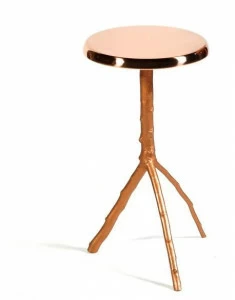 Ginger & Jagger Круглый металлический журнальный столик для гостиной Earth to earth