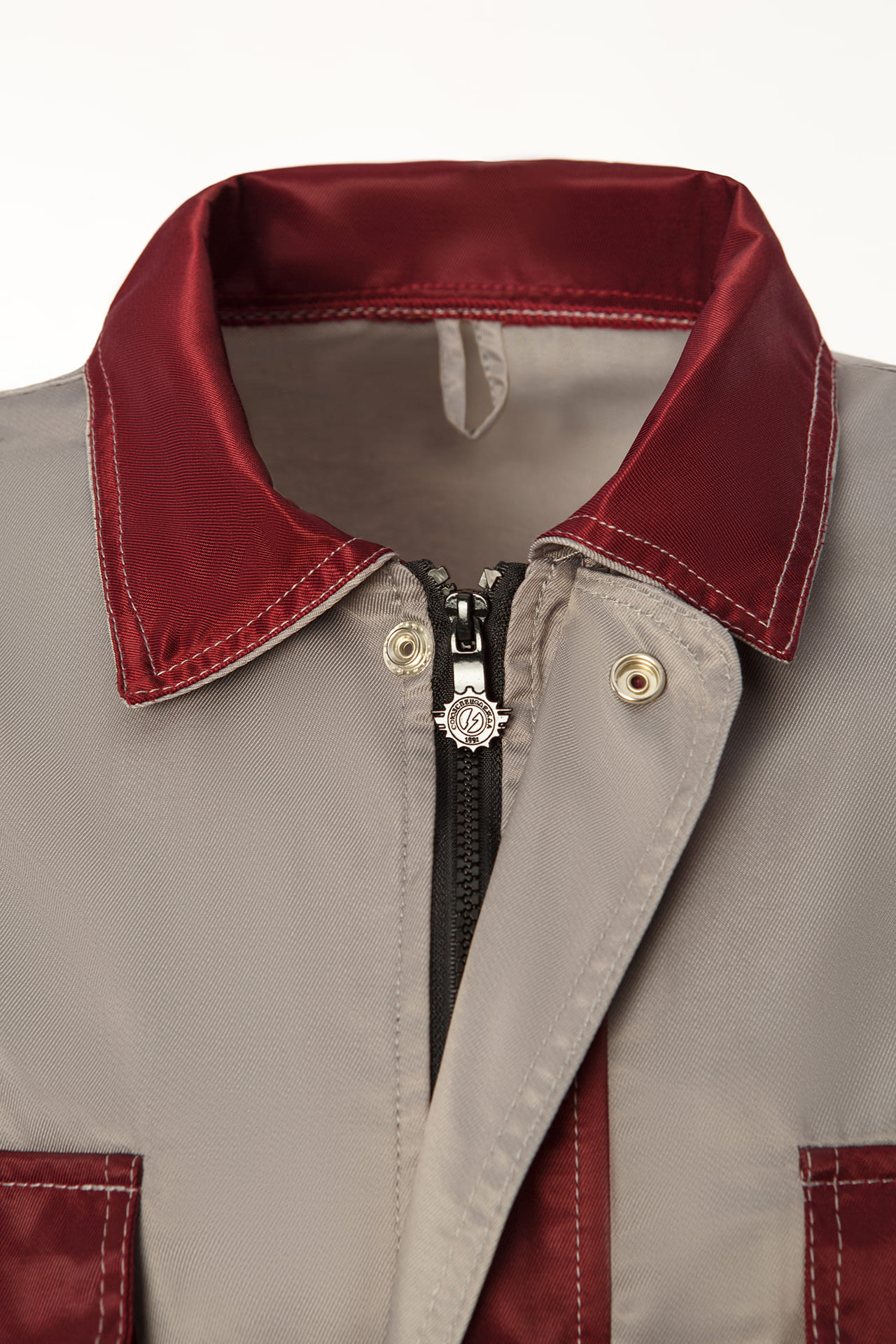 4960639 Костюм Марс бордо серый  Летняя спецодежда  размер 52-54/182-188  - Вид №6