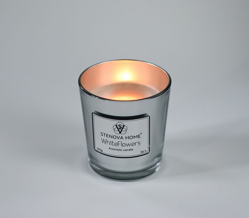 Victoria Stenova 811022 Ароматическая свеча White Flowers  - Вид №5
