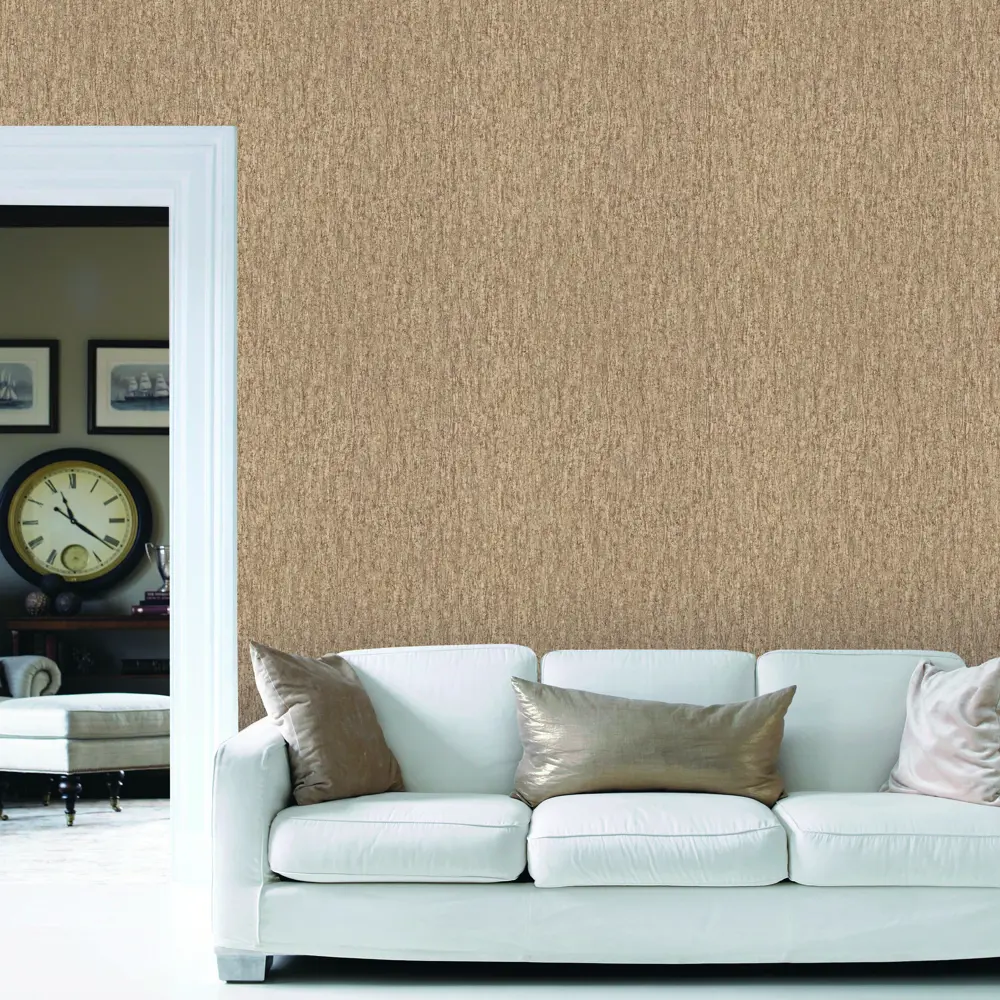 Обои флизелиновые Erismann Natural Silence коричневые 1.06 м 5283-02 18884975 STLM-2068636 - Вид №1