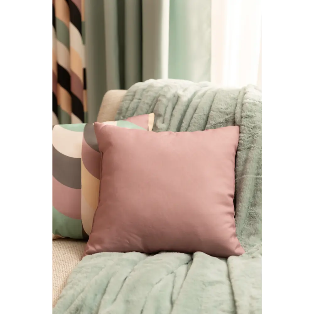 Подушка Inspire Manchester 40x40 см цвет розовый Roze 82609283 STLM-2129220  - Вид №3