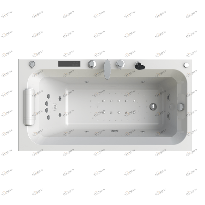 Гидромассаж "Специальный Chrome" на ванну Хельга 170х90 (двигатель 1500 Вт, система "Turbo-pool", джет Релакс - 10 шт., джет Линц, Магнус - 3 шт.) Radomir 1-65-2-0-4-045