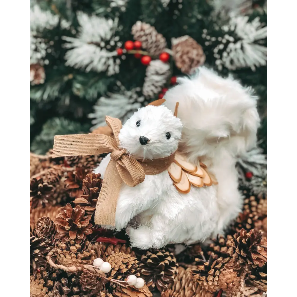 82606898 Декоративная фигура «Белочка белая», 20 см STLM-0949773 Santreyd  - Вид №5