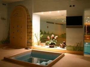 BAIRES Квадратная гидромассажная ванна